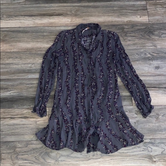 Free People button down tunic - Picture 3 of 8
